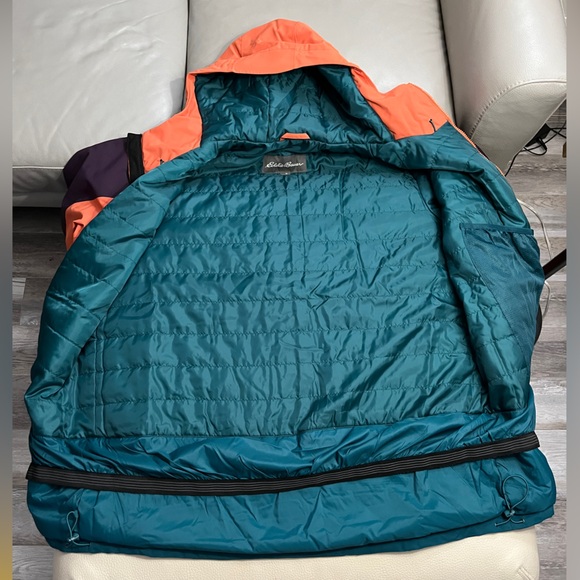 Eddie Bauer Men’s Funski Hooded Insulated Jacket - Size XL - Picture 12 of 16